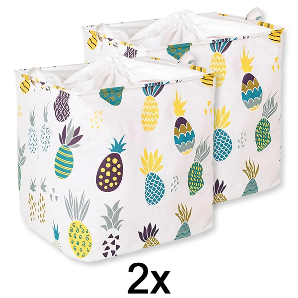 2x Сгъваема голяма кутия за съхранение CLOTHBOX