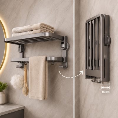 Сгъваема стенна етажерка за съхранение | FOLDLUX